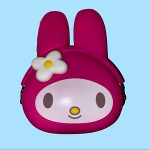 My Melody rabbit head coin purse